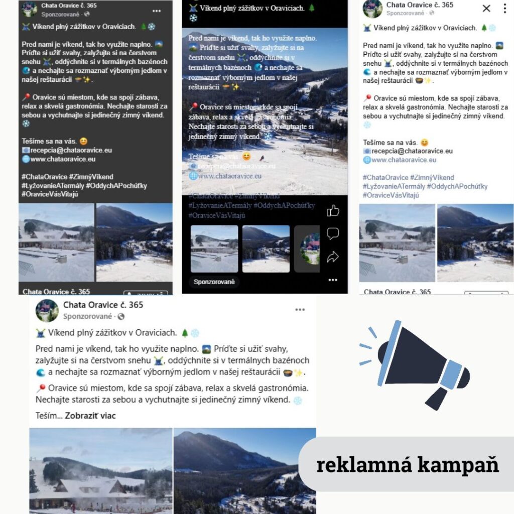 reklama Oravice